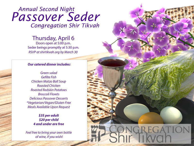 		                                		                                    <a href="https://www.shirtikvah.org/event/passover2023"
		                                    	target="">
		                                		                                <span class="slider_title">
		                                    Second Night of Passover Seder		                                </span>
		                                		                                </a>
		                                		                                
		                                		                            	                            	
		                            <span class="slider_description">Join us for our annual second night of Passover seder on Thursday, April 6!</span>
		                            		                            		                            <a href="https://www.shirtikvah.org/event/passover2023" class="slider_link"
		                            	target="">
		                            	Register Now!		                            </a>
		                            		                            