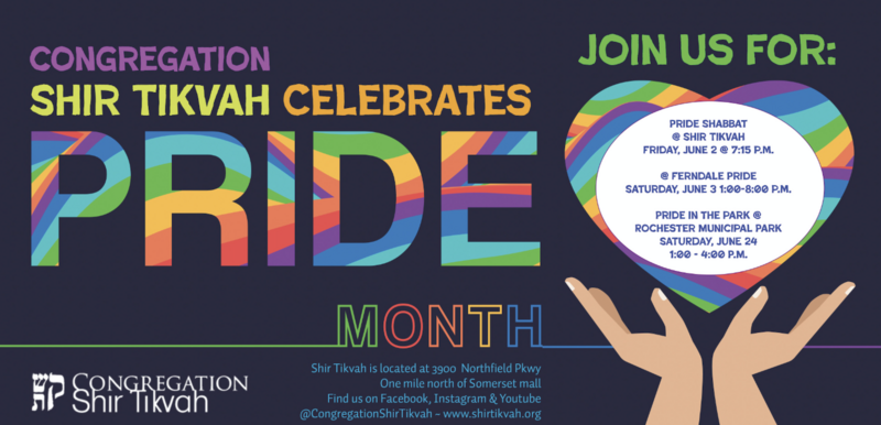 		                                		                                <span class="slider_title">
		                                    Shir Tikvah Celebrates Pride Month		                                </span>
		                                		                                
		                                		                            	                            	
		                            <span class="slider_description">Join us at one or all of the Pride month activities in which we will be participating, including on Friday, June 2 for our Pride Shabbat service at 7:15 p.m.</span>
		                            		                            		                            