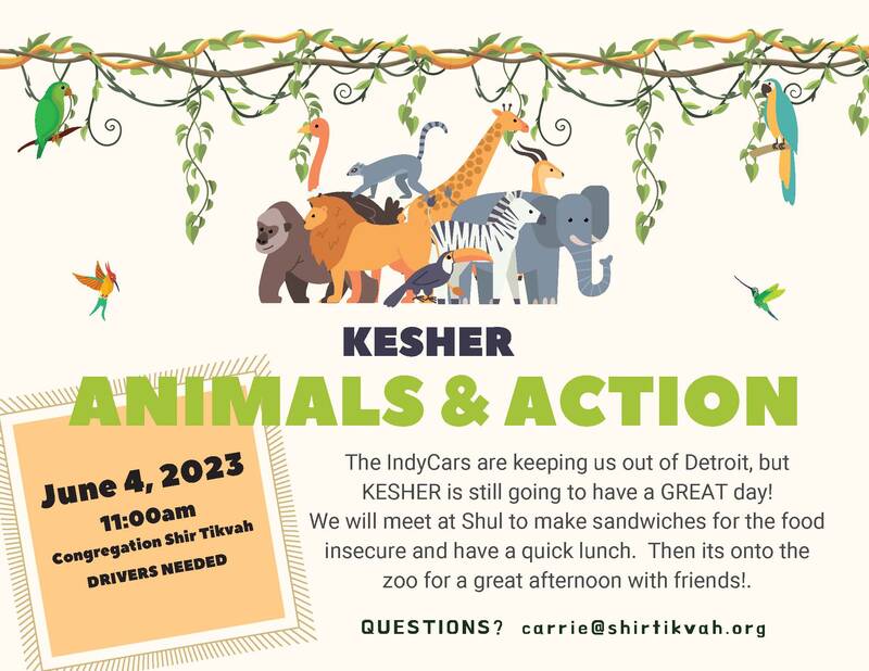 		                                		                                    <a href="https://www.shirtikvah.org/event/animals&action.html"
		                                    	target="">
		                                		                                <span class="slider_title">
		                                    Kesher Teen Program Event!		                                </span>
		                                		                                </a>
		                                		                                
		                                		                            	                            	
		                            <span class="slider_description">We hope your teen will join us for a fun day of social action and fun!</span>
		                            		                            		                            <a href="https://www.shirtikvah.org/event/animals&action.html" class="slider_link"
		                            	target="">
		                            	Register Now		                            </a>
		                            		                            