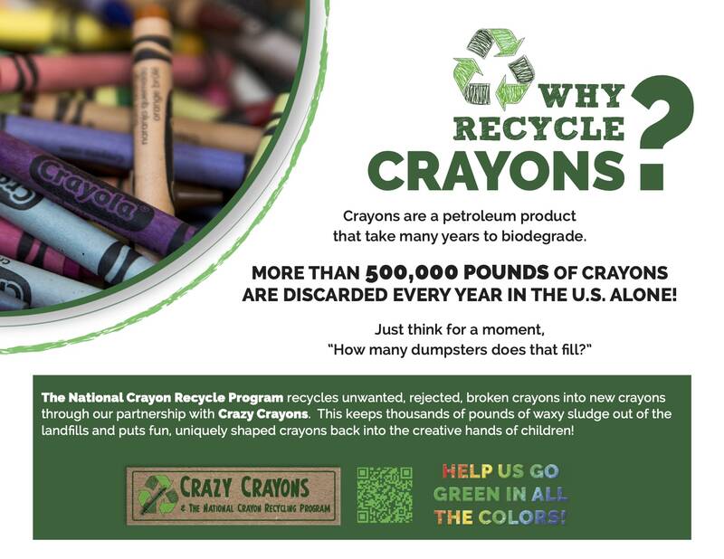 		                                		                                <span class="slider_title">
		                                    Crayon Recycling Drive		                                </span>
		                                		                                
		                                		                            	                            	
		                            <span class="slider_description">Donate your broken or unwanted crayons to our recycling drive!</span>
		                            		                            		                            