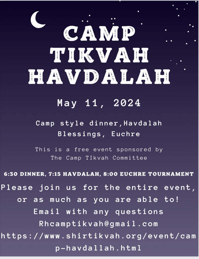 		                                		                                    <a href="https://www.shirtikvah.org/event/camp-havdallah.html"
		                                    	target="">
		                                		                                <span class="slider_title">
		                                    Camp Havdallah		                                </span>
		                                		                                </a>
		                                		                                
		                                		                            		                            		                            