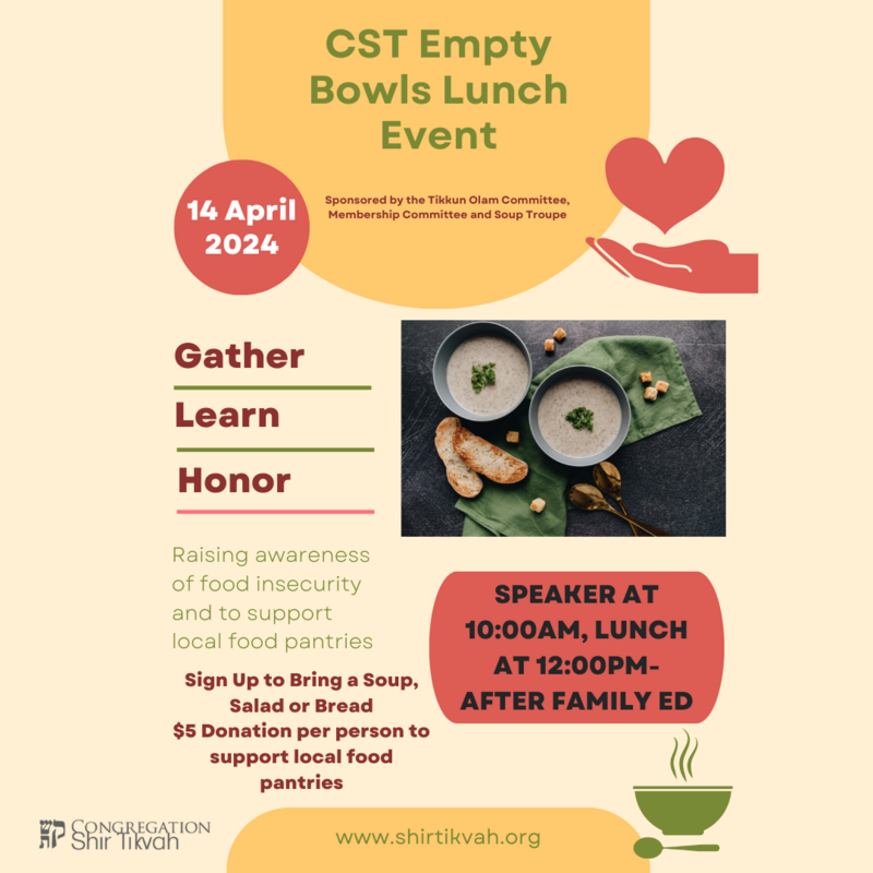 		                                		                                    <a href="https://www.shirtikvah.org/event/empty-bowls.html"
		                                    	target="">
		                                		                                <span class="slider_title">
		                                    Empty Bowls Event at CST		                                </span>
		                                		                                </a>
		                                		                                
		                                		                            		                            		                            