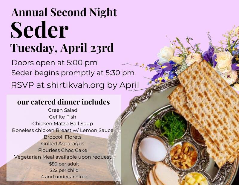 		                                		                                    <a href="https://www.shirtikvah.org/event/2nd-seder-at-cst.html"
		                                    	target="">
		                                		                                <span class="slider_title">
		                                    Second Seder at CST		                                </span>
		                                		                                </a>
		                                		                                
		                                		                            		                            		                            